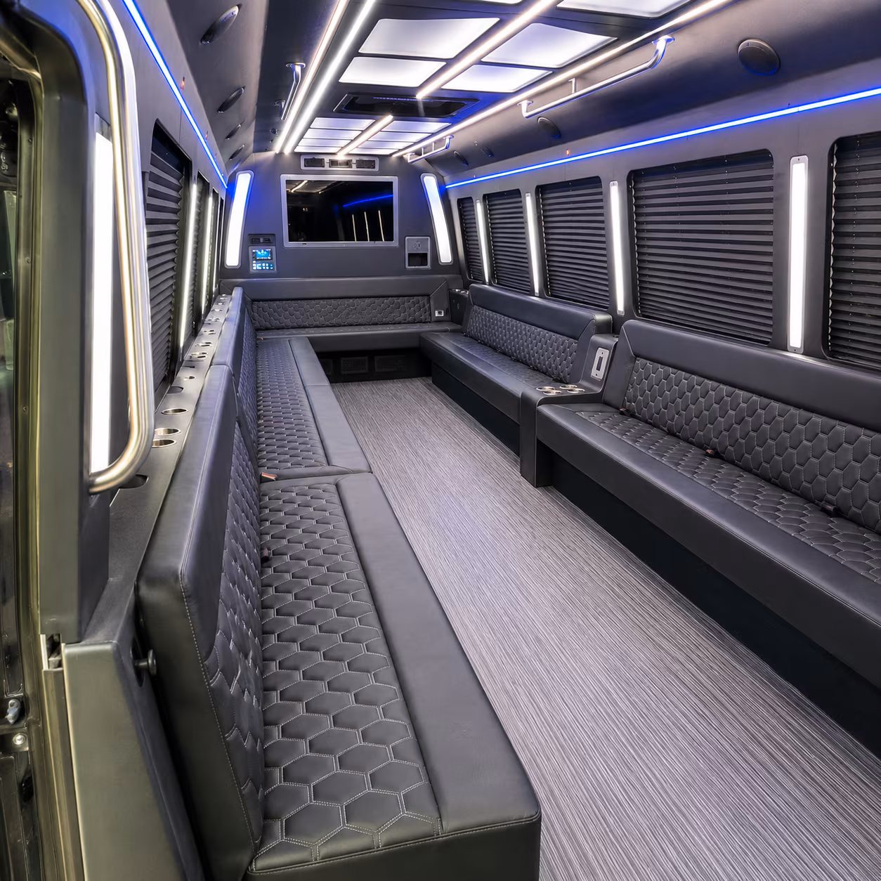 30 Passenger Party Bus Inside
