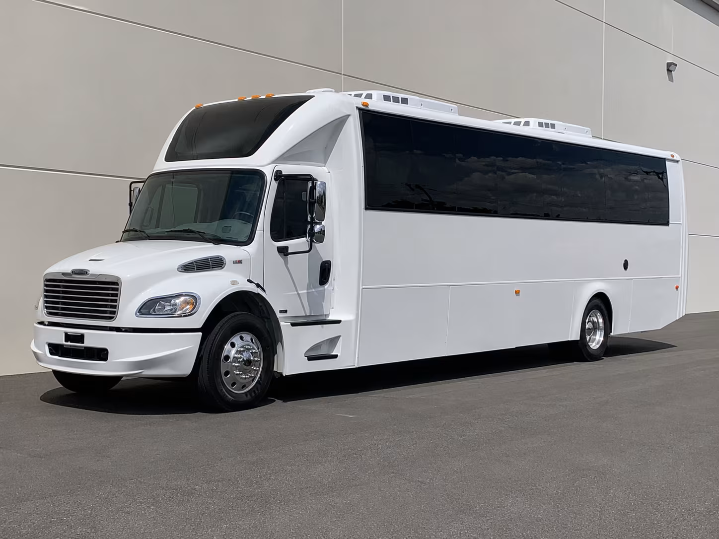 Houston Bachelor & Bachelorette Transportation party bus exterior