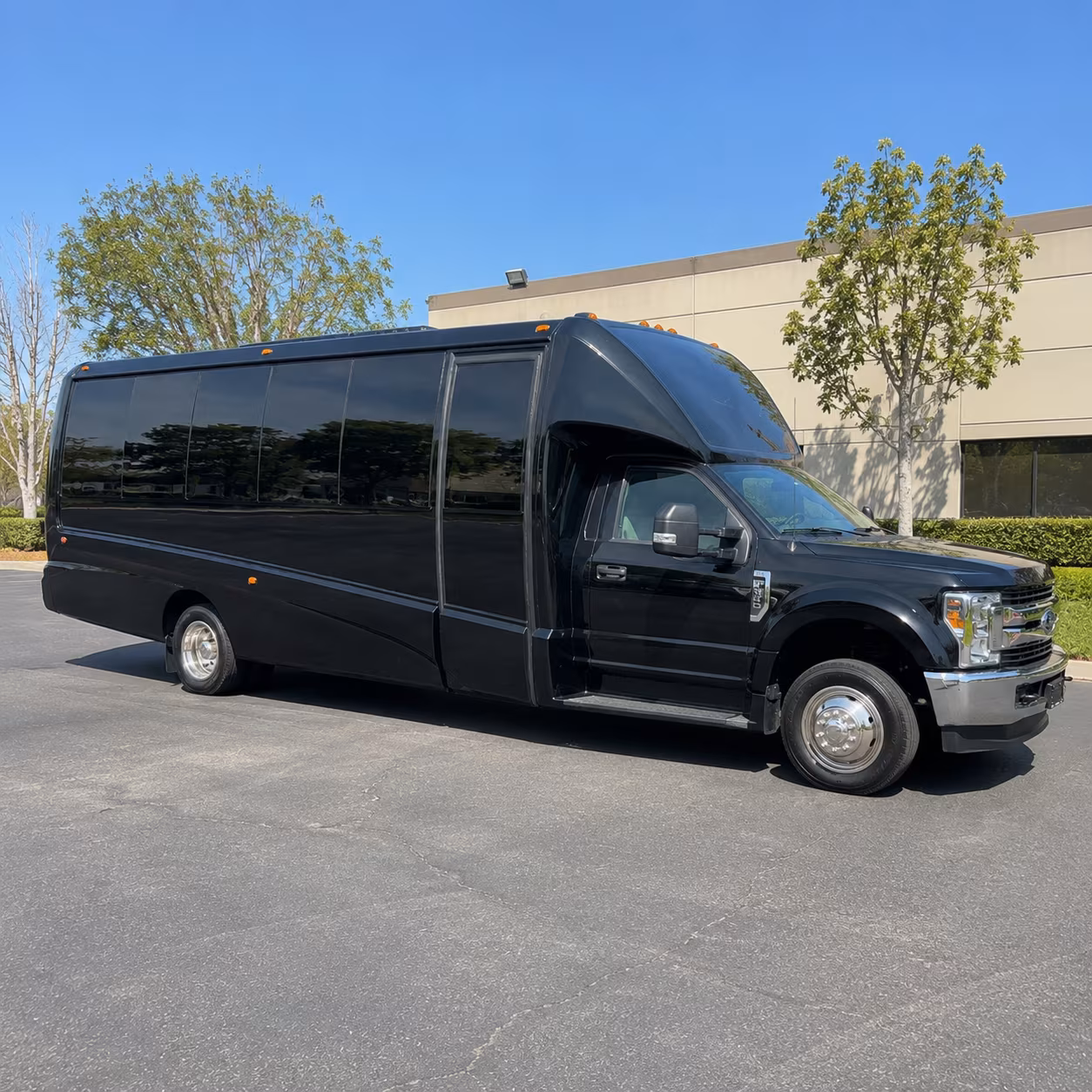 Houston Concert & Music Festival Transportation party bus exterior