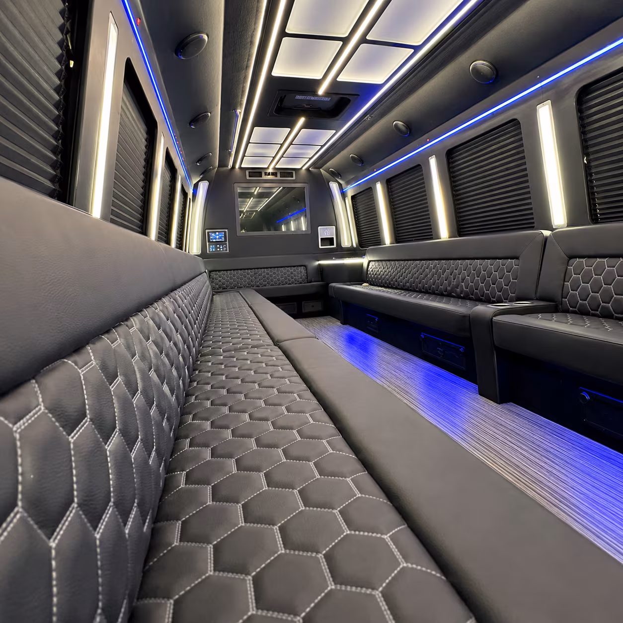 Houston Winery Tour & Pub Crawl Transportation party bus exterior