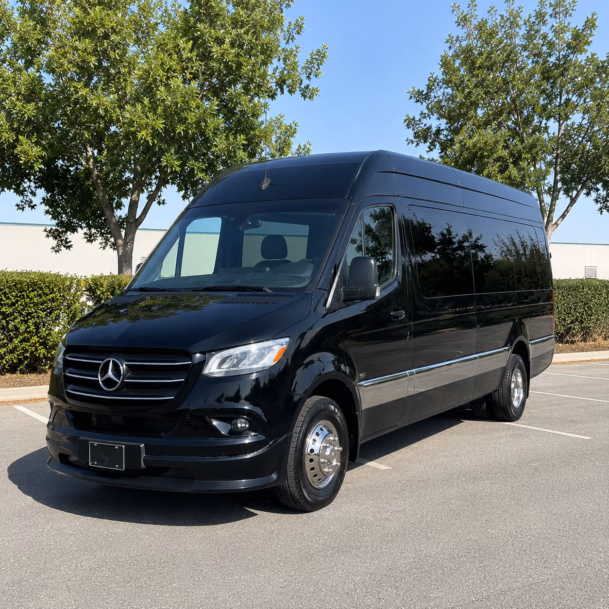Sprinter Van Rental with Driver Exterior