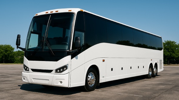 Exterior of Houston Party Bus Company's 40 Passenger Party Bus in Houston