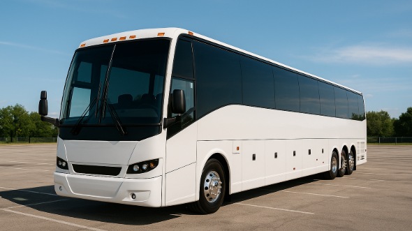 Exterior of Charter Bus Company Pearland's 40 Passenger Party Bus in Pearland