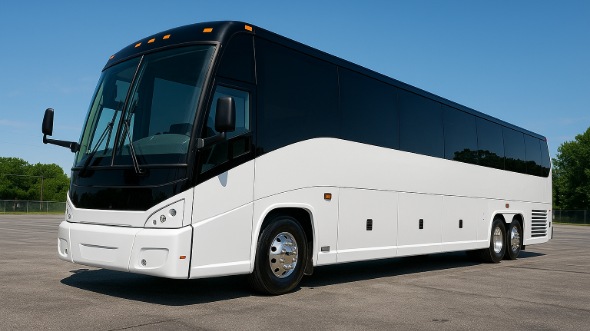 Exterior of Charter Bus Company Texas City's 40 Passenger Party Bus in Texas City